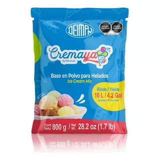 Base En Polvo Deiman Para Helados Cremaya 800 G