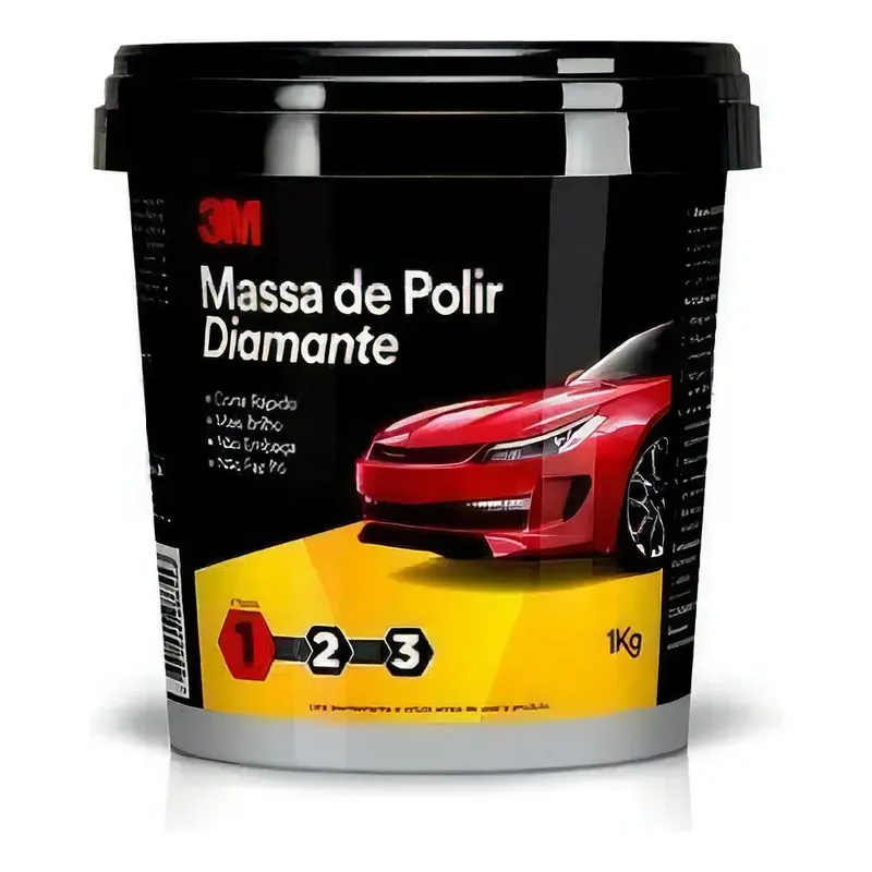 Massa de Polir Diamante 1kg 3M