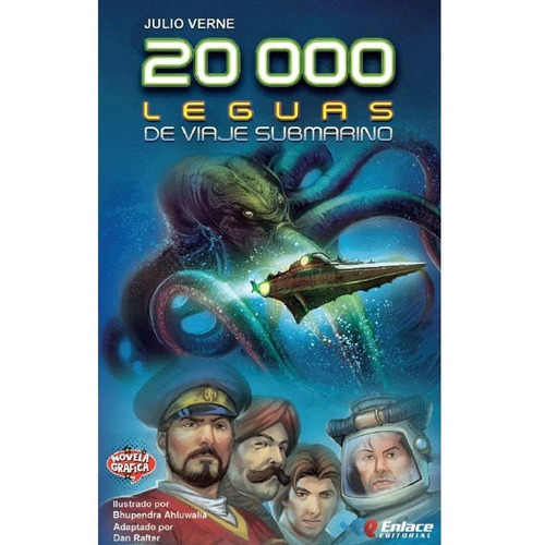 20 000 Leguas De Viaje Submarino. Julio Verne, De Julio Verne. Enlace Editorial Sas, Tapa Blanda, Edición Enlace Editorial Sas En Español