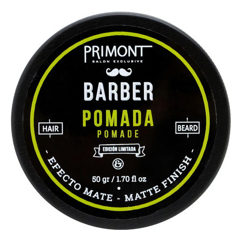 Pomada Mate Barber 50gr - Primont