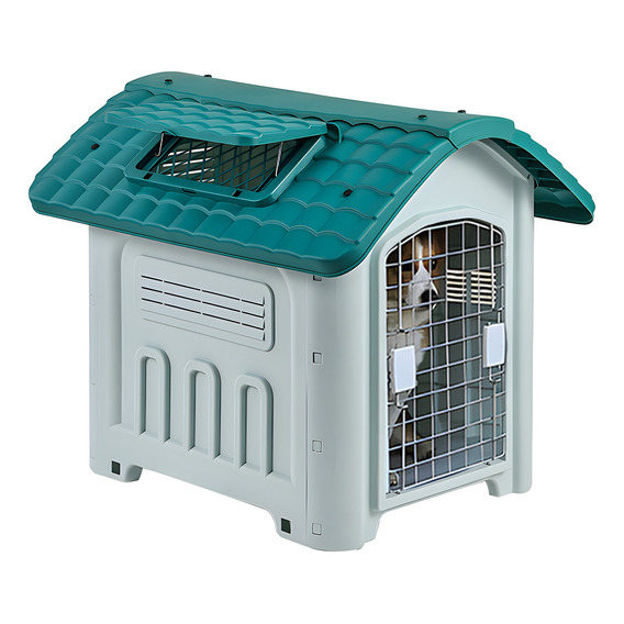 Casa Para Perros Con Puerta Razas Medianas Casa Del Gato