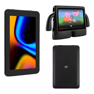 Tablet M7 Wi-fi 64gb 4gb Ram 7  Nb409 Capa Infantil Preta