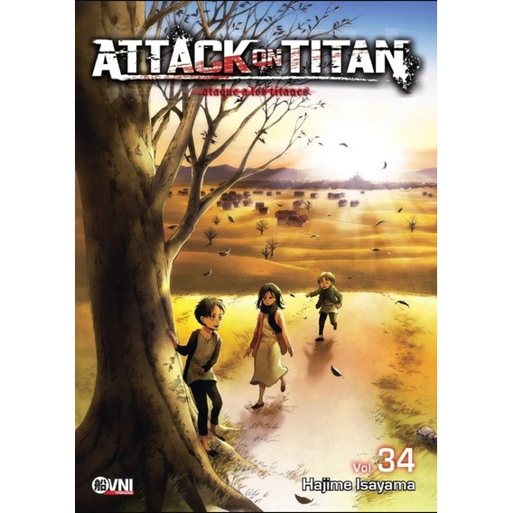 Manga, Attack On Titan N° 34/ Hajime Isayama / Tomo Final 