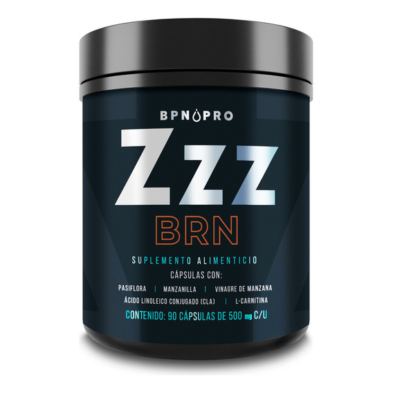 BPN PRO Quemador De Grasa Nocturno Cla Carnitina Gaba Magnesio ZZZ BRN