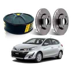  Disco Freio Dianteiro Yaris 1.3 1.5 2018 A 2020