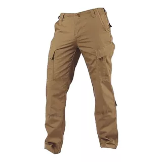 Pantalon Tactico Corte Acu Americano Ripstop Coyote