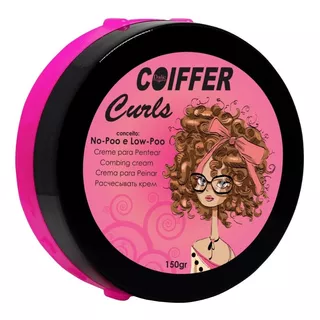 Creme De Pentear Curls Coiffer 150gr No-poo E Low-poo