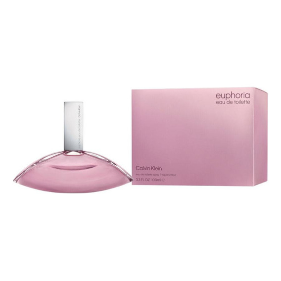  Calvin Klein Euphoria Eau De Toilette Edp 100 ml Para  Mujer