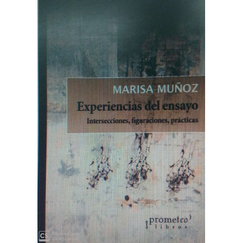 Experiencias Del Ensayo - Muñoz, Editor, De Muñoz, Editor. Editorial Prometeo Libros En Español