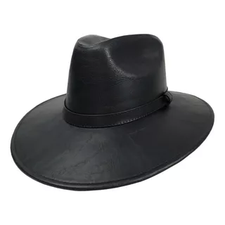 Sombrero Indiana Tipo Piel Hípster Vintage Hombre Mujer 