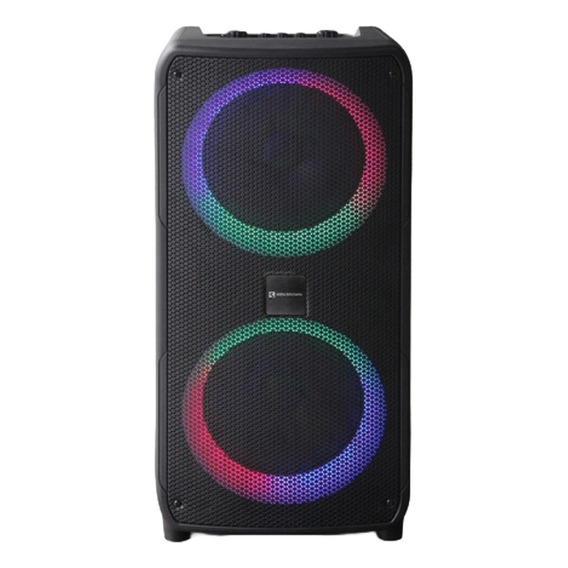 Parlante Bluetooth Portatil Doble Subwoofer 8  Recargable Fm