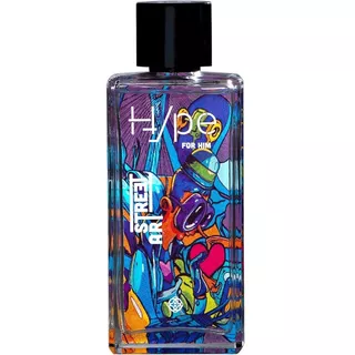 Lançamento Perfume Masculino Hype Street Art For Him 100ml 