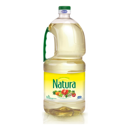 Aceite de girasol Natura botella3 l 