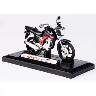 Moto/quadriciclo Em Miniatura California Toys. Cg Titan 2014 1:18 Preto
