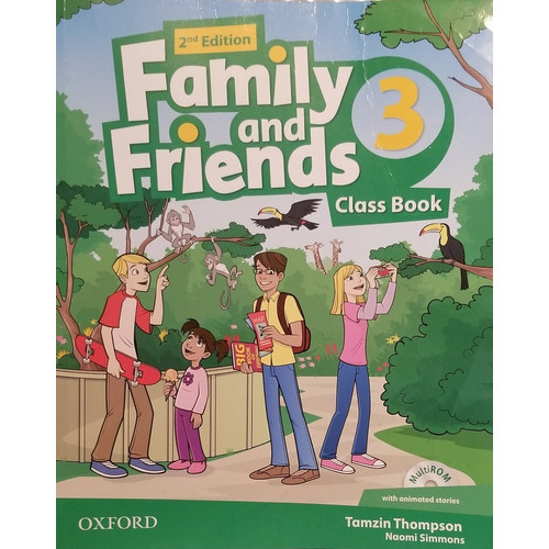 Family And Friends 3 - Class Book - 2nd Edition, De Naomi Simmons. Editorial Oxford, Tapa Blanda En Inglés