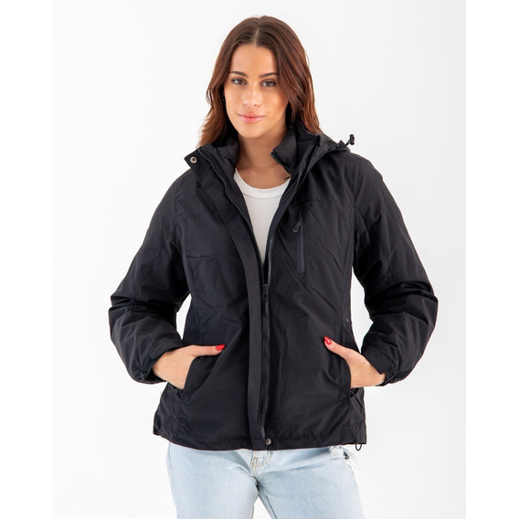 Campera 2 En 1 Mujer Rompeviento Inflable Hhp Importada