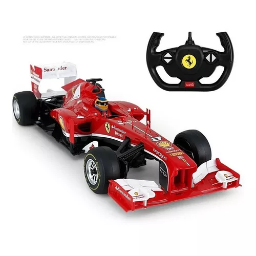 Ferrari Carro De Corrida Formula1 Com Controle Remoto Brinquedo