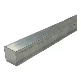 5 Barras Quadradas Tarugo De Alumínio 2  (50,80mm) X 15cm