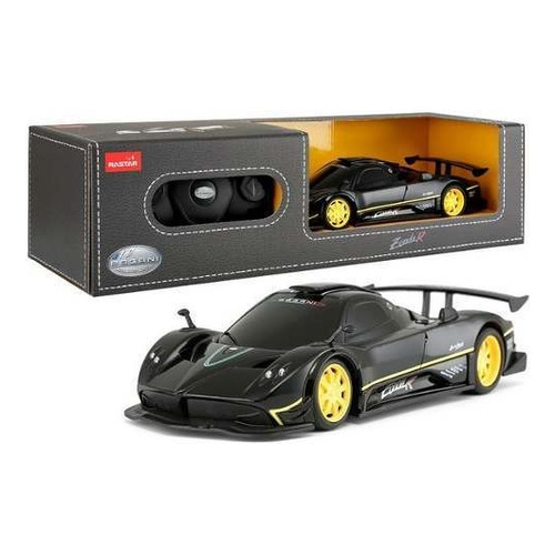 Auto convencional a control remoto Rastar Zonda R Rastar Pagani 1:24 negro