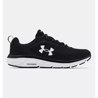 Tenis Under Armour Charged Assert 9 Color Black/white (001) - Adulto 6 Mx