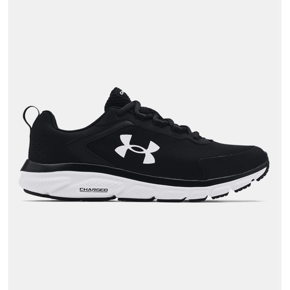 Tenis Under Armour Charged Assert 9 color black/white (001) - adulto 8 MX