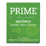 Preservativo Prime Anatomico 1 Cajita X 3