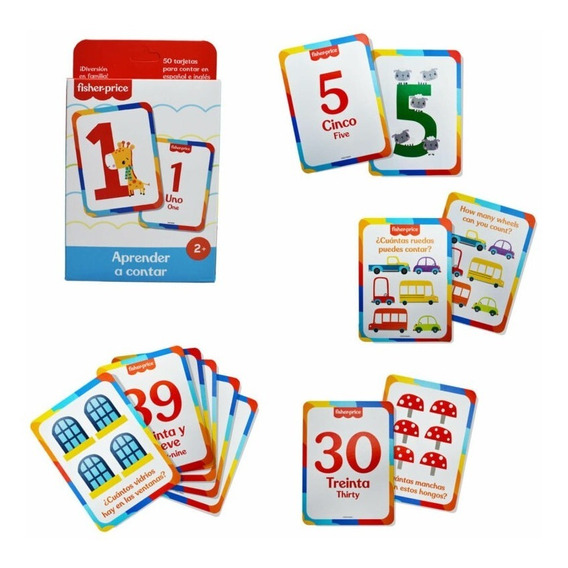 Juego Cartas De Aprendizaje Fisher Price