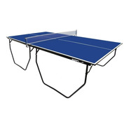 Mesa De Ping Pong Klopf 1009 Fabricada Em Mdf Cor Azul