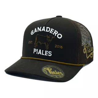 Gorra Piales: Ganadero Toro Café Sku:0198