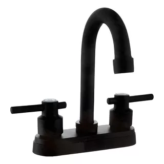 Mezcladora Llave Grifo Maxims Negro Mate Lavabo Baño Alta Calidad 4007n