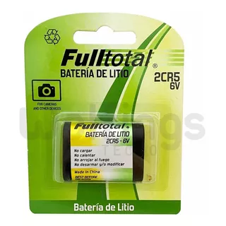 Bateria 2cr5 6v Litio Pila 2 Cr 5 Camara Fotografica Ft