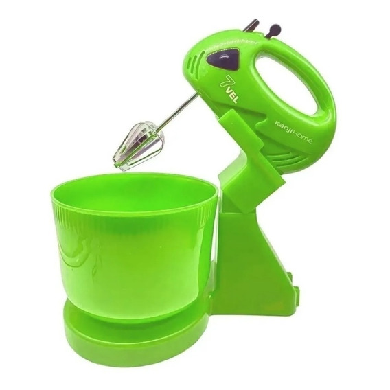 Batidora De Mano Con Bowl Kanji -kjh-bl0300hmb01v  Verde