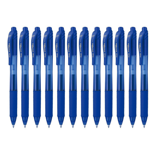 Bolígrafo Retráctil Pentel Energel-x Bl107 Tinta Gel Líquida Color de la tinta Azul