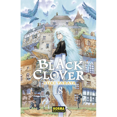 Black Clover 18, de Yuki Tabata. Editorial NORMA EDITORIAL, S.A., tapa blanda en español