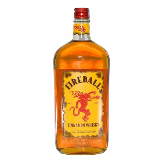 WhiskyFireball Cinnamon Estados Unidos botella 1000 mL
