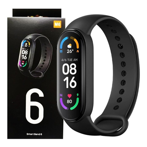 Pulsera Inteligente Smartband M6 Bluetooth Salud + Correa Ad