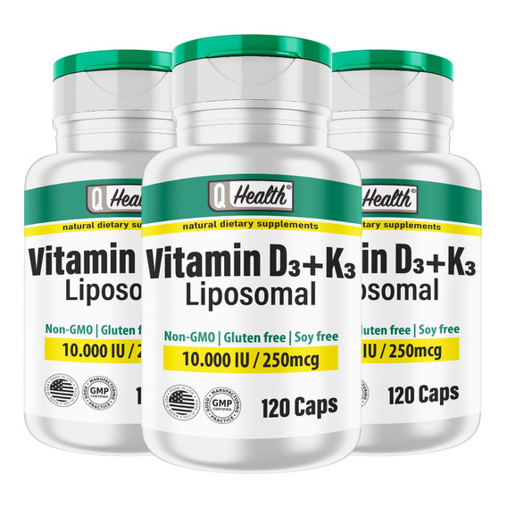 Vitamina D3 Liposomal 360 Caps - Unidad a $1290
