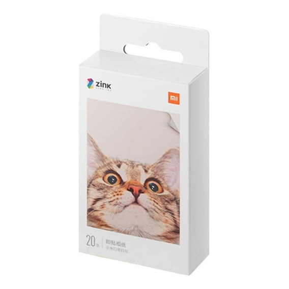 Mi Portable Photo Printer Paper 2x3 Pulgadas, 20 Papeles