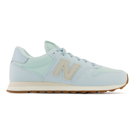 Tenis New Balance 500 Mujer-azul/gris