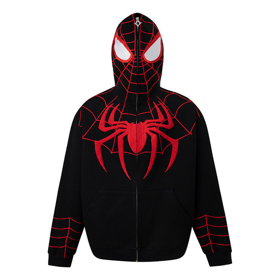 Sudadera Spiderman, Sudadera Para Hombre Y Mujer, Máscara Ne