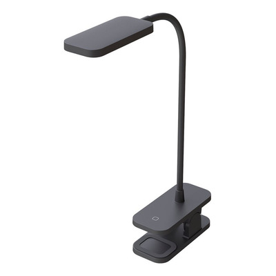 Lampara Maura Tl100n Pinza Led 5w Negro Dimerizable Negro Negro