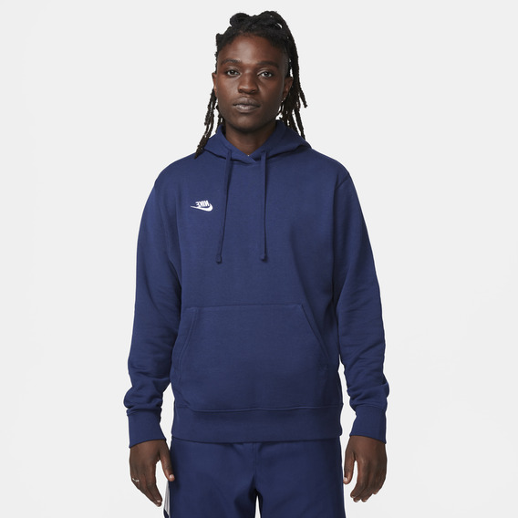 Polerón Nike Sportswear Club Hombre Azul