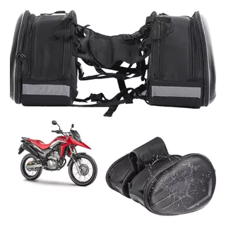 Alforge 58l Bolsa P Moto Honda Xre 300 + Capa Poucas Unids