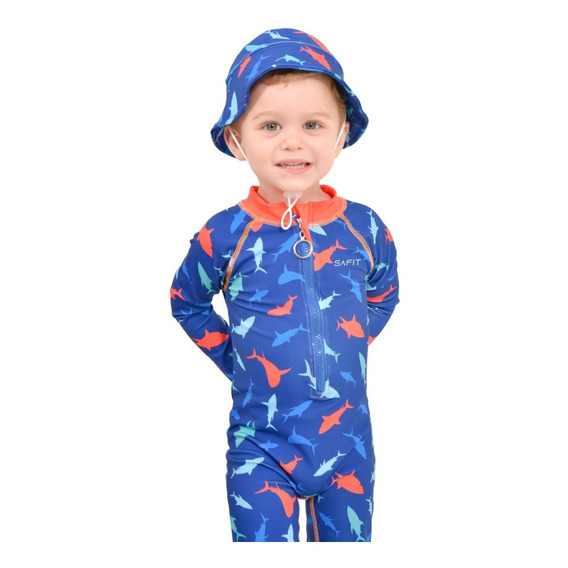 Malla Body Enterito Bebe Filtro Solar Proteccion Uv50 Niños