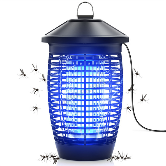 Lámpara Para Mata Mosquitos Ipx4 Impermeable 4000v 20w 2m