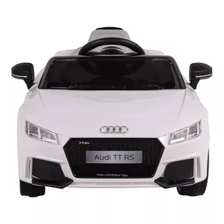 Carro A Bateria Para Crianças Bel Audi Tt Rs Brink  Cor Branco 110v/220v