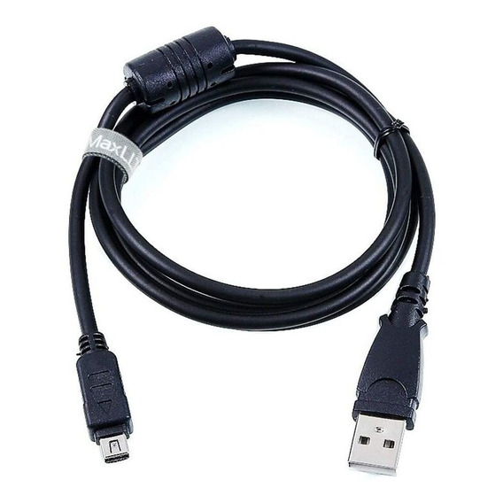 Cable Maxllto Usb Para Olympus Tough Tg-4 X-960, Negro