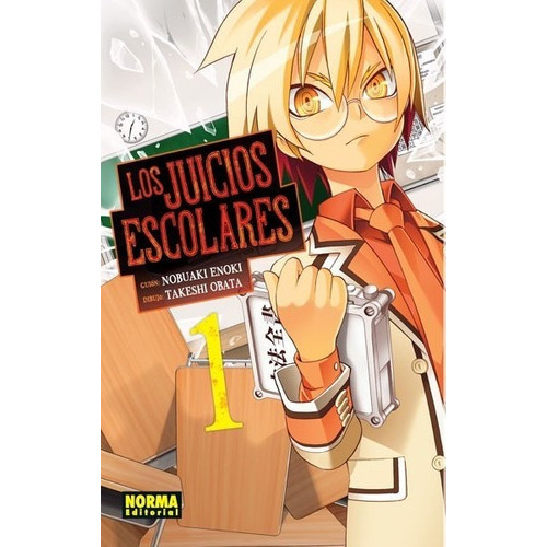 Los Juicios Escolares 1 - Takeshi Obata - Norma, de Nobuaki Enoki/Takeshi Obata. Editorial Norma en español