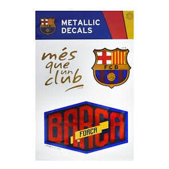 Sticker - Barcelona Metallic Decals