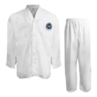 Dobok 1 Taekwondo Itf Traje Uniforme  Cinto Blanco Gratis 